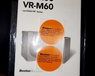 Boston Acoustics, VR -M50/ M60
