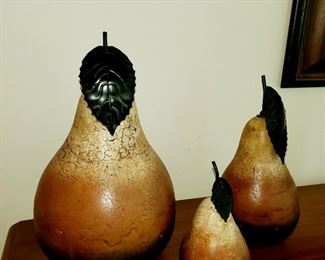 Pear, decor