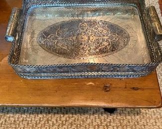 Old silverplate tray