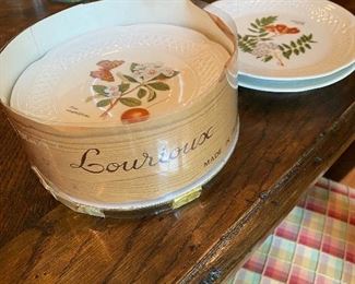 Lourioux cocktail/canape  plates