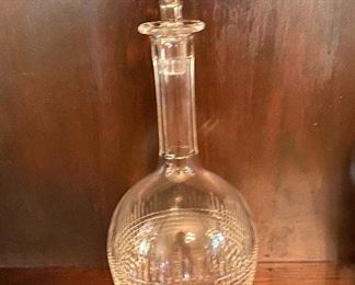 Crystal decanter (unknown maker)