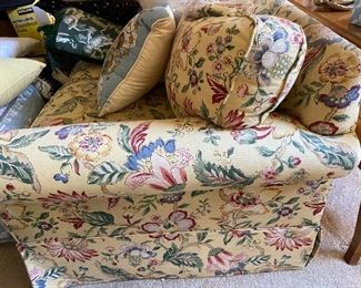 Floral Sofa and loveseat