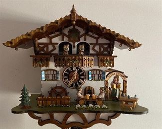 great detail on this German Cuckoo Clock