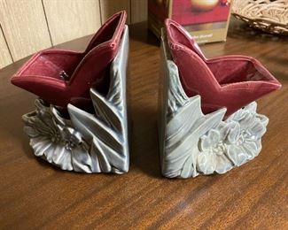 McCoy pottery bookends