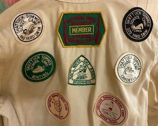 Vintage Shattuck Summer Camp Jacket with patches