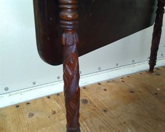 Carved legs