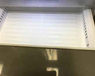 Tray in freezer 