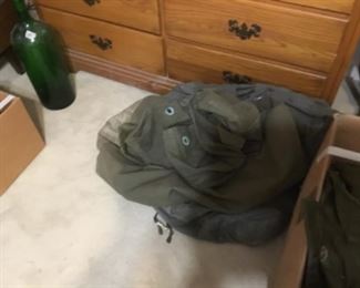 Army duffle bags