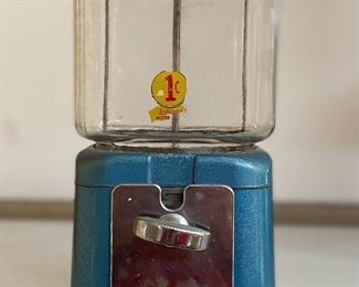 Oak acorn 1950s MFG L.A. CALIFORNIA 
One cent