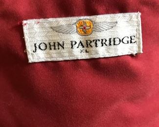 John Partridge quilted jacket size XL