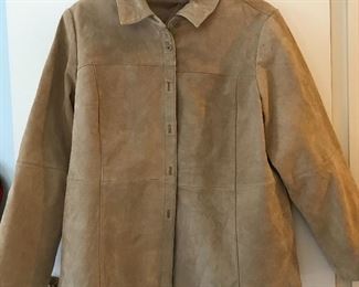 Massini Leather/Suede Coat size 20W XXL