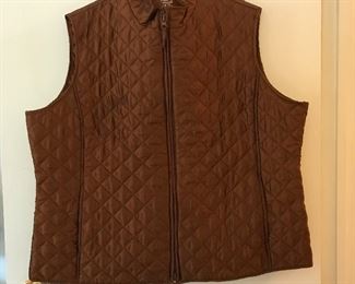(r)elativity Quilted Vest Woman's size 2X