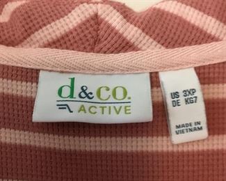 d & co active woman's size 3XP