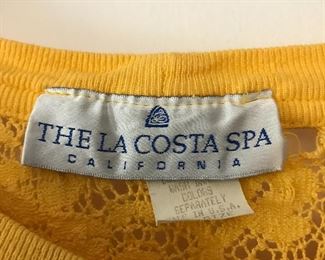 The La Costa Spa California woman's blouse