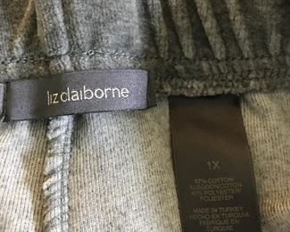 Liz Claiborne woman's size 1X sweatpants