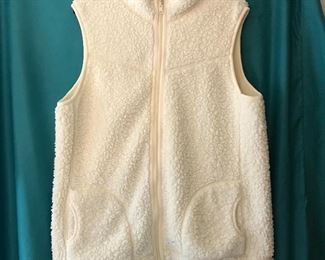 Weatherproof fleece vest