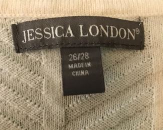 Jessica London size 26/28 knit top