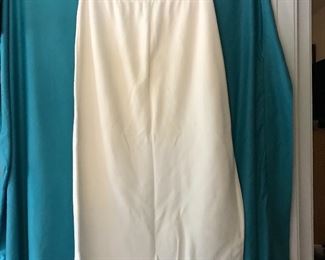 Eddie Bauer 100% cotton size XL petite white skirt