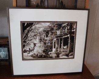 Portrait of the Artist, Ron Durham, framed. 6 of edition of 250