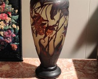 Cameo Glass Vase
