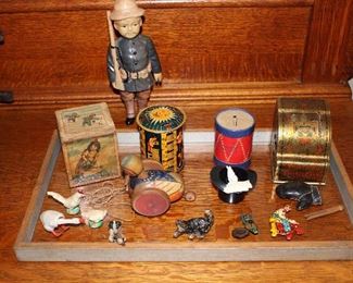 Fun selection of antique toys!