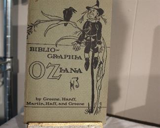 Biblio-Graphia Oziana pamphlet on the early editions of L. Frank Baum Wizard of Oz children's books.