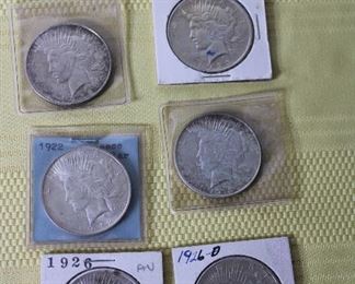 Details of the Peace Silver Dollars