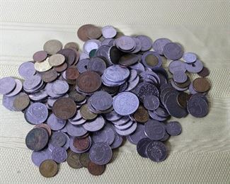 HUGE bag of foreign coins for one low price!