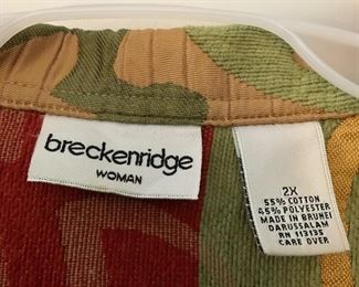 breckenridge woman size 2X jacket