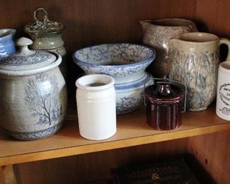 Spongeware and studio pottery