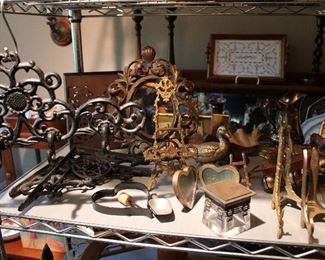 Metalware, iron, brass, copper, of all ages and shapes!