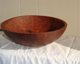 Birdseye maple bowl (short crack in rim)