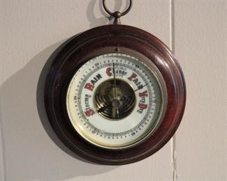 Old barometer