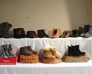 Ladies Boots size 7 1/2 and 8, new and like new!  Uggs, Cheeks, Bear Trap, Rockport, Hush Puppy, and Bear Claw