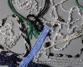 Fun Art Deco to modern crystal beads