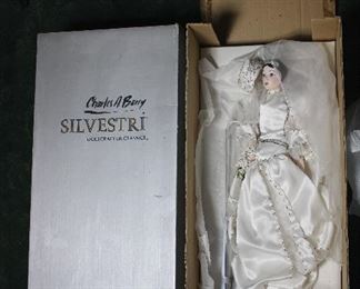 Charles A. Berry Silvestri large Bride doll, MINT!  New in Box!