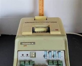 Addox Vintage Adding Machine