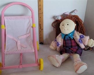 Doll and Stroller