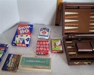 Card Games and Backgammon