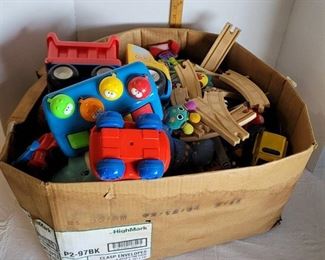 Box Of Children Toys