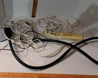 Extension Cords, power strip & dryer cord