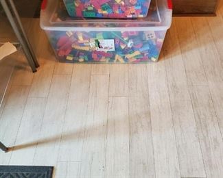 Duplo lego 5.00 per pound, we will have probably 6 bins of duplo. You can dig through. 