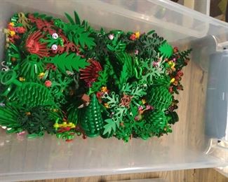 Lego plants, 1/4 pound bags available 15.00 each.