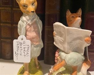 5” Royal Albert Beatrix Potter 
$20 Each 