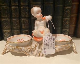 Herend Double Salt Dip 100.00