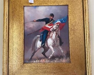 14” x 16” Framed 
oil on canvas 
$150 
Fred Ganzini 