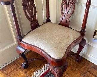 $125 
Chippendale Corner Chair 