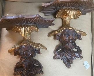 Vintage Composite Shelves (Pair) $100