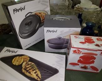 Lots of new Parini Cookware