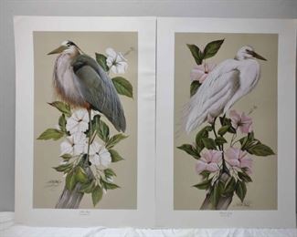 Art LaMay, Mr. Blue and Marsh Lady, Prints